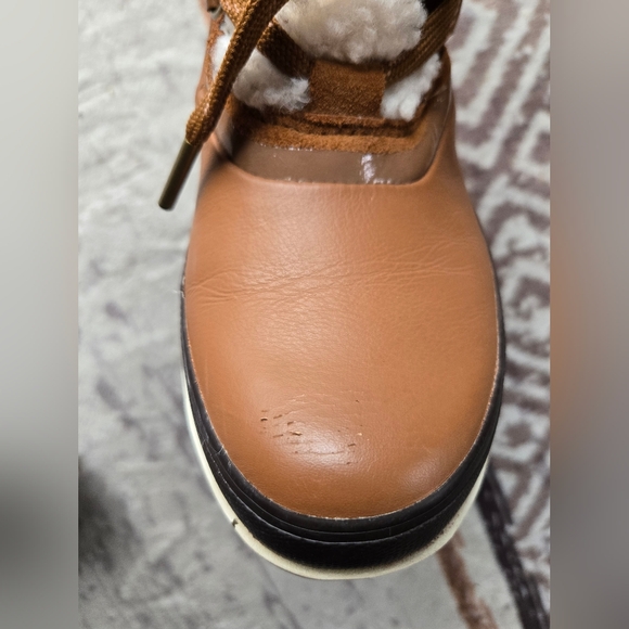 Sorel Brown and Cream Winter Boots - Picture 11 of 12